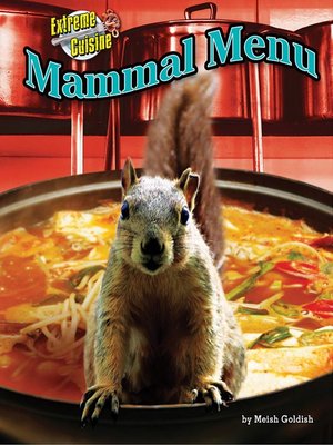 cover image of Mammal Menu